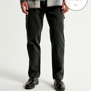 Abercrombie and Fitch, athletic loose Jean